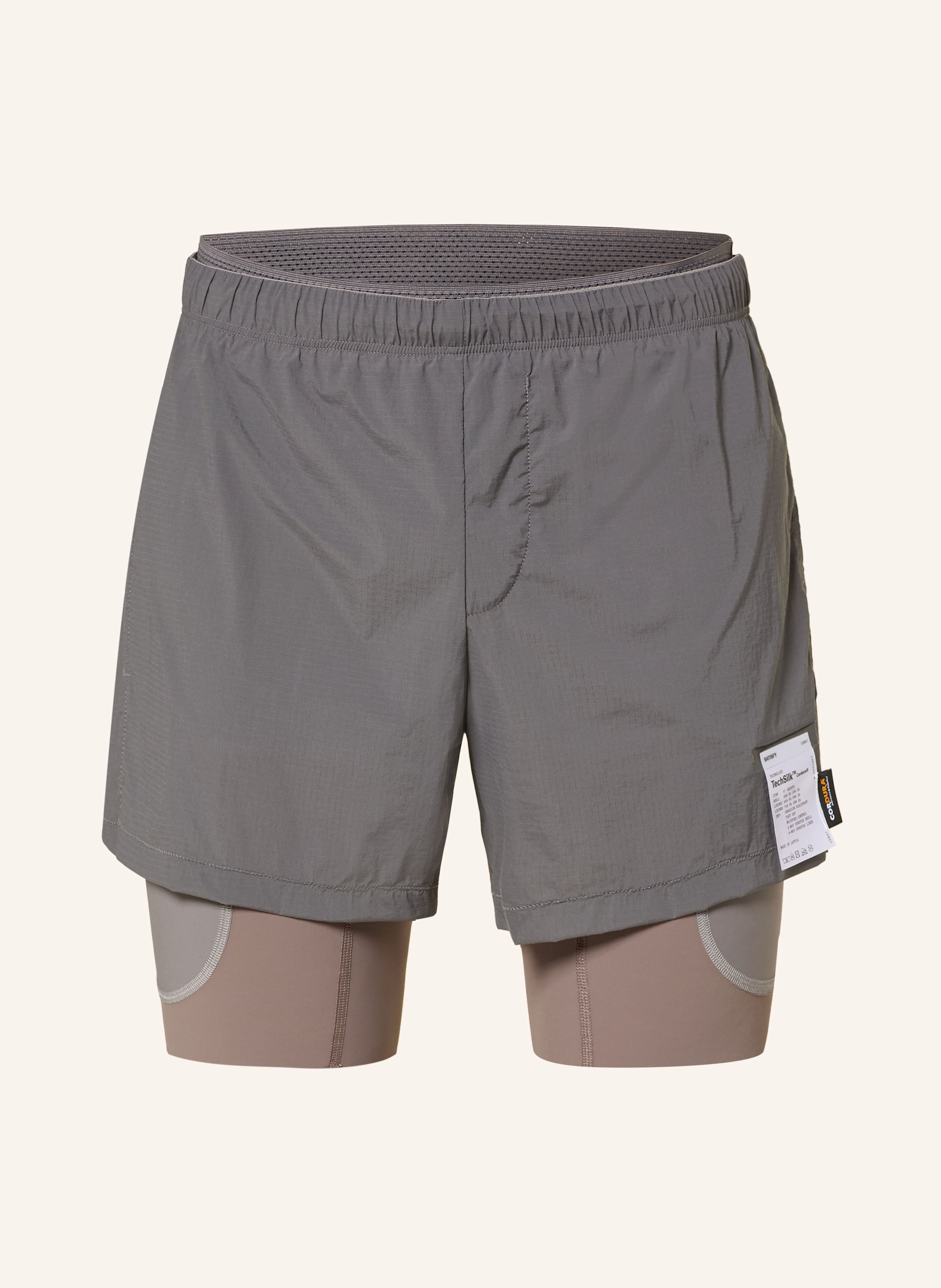 SATISFY 2-in-1-Laufshorts TECHSILK™ CORDURA®