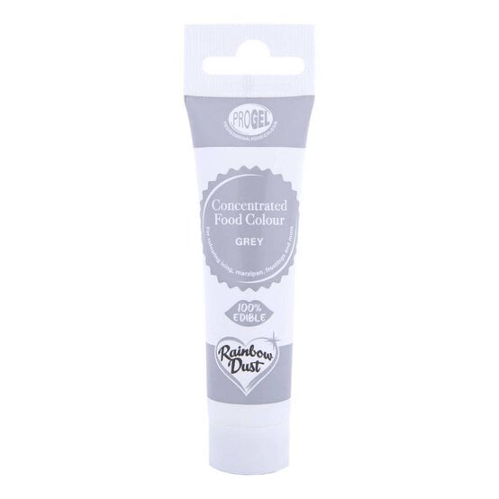 Rainbow Dust Grey ProGel Food Colouring 25g