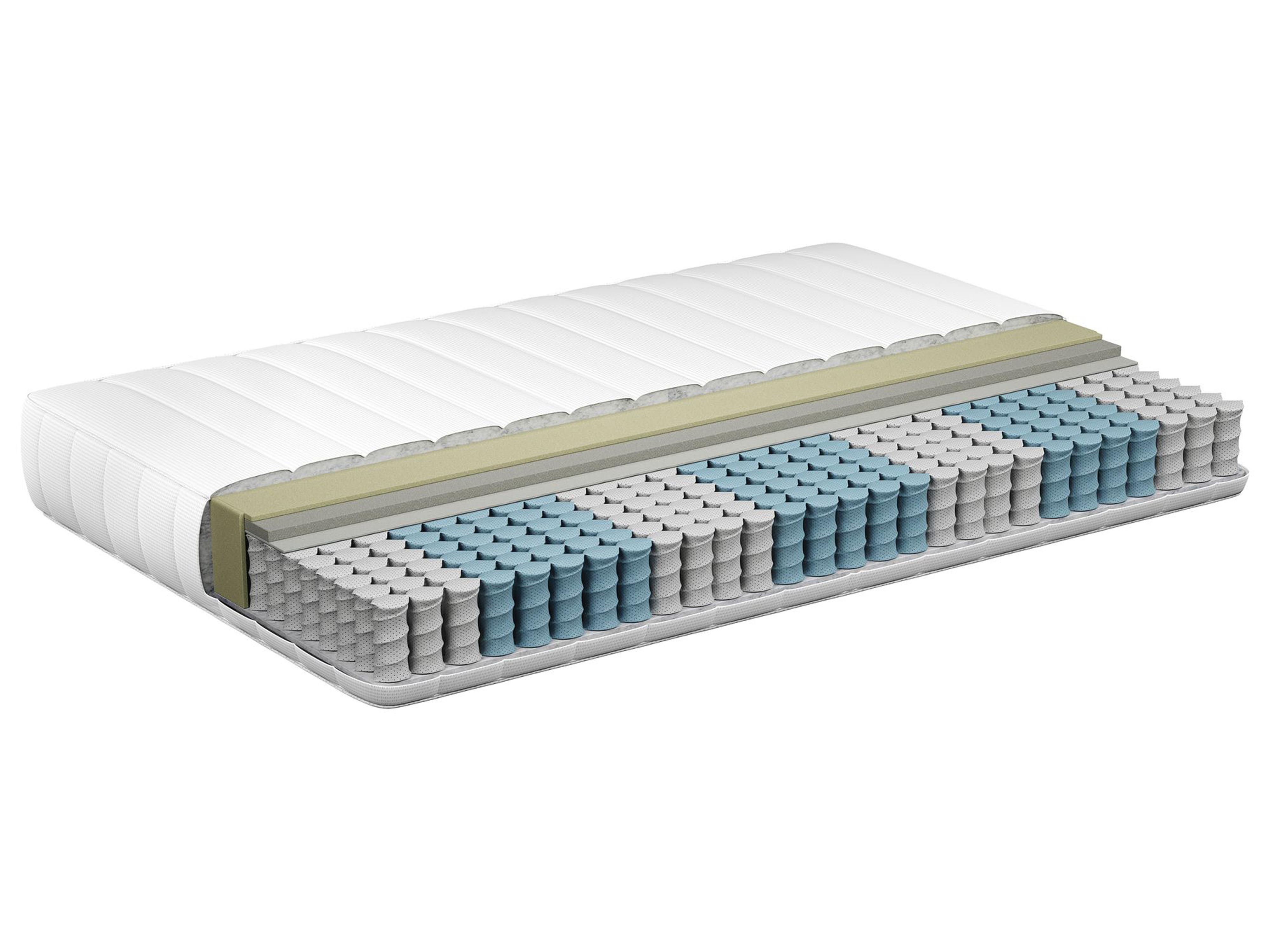 Memory Foam Pocket Spring Mattress DRIFT H2/3 Medium 160 x 200 cm (EU King Size)