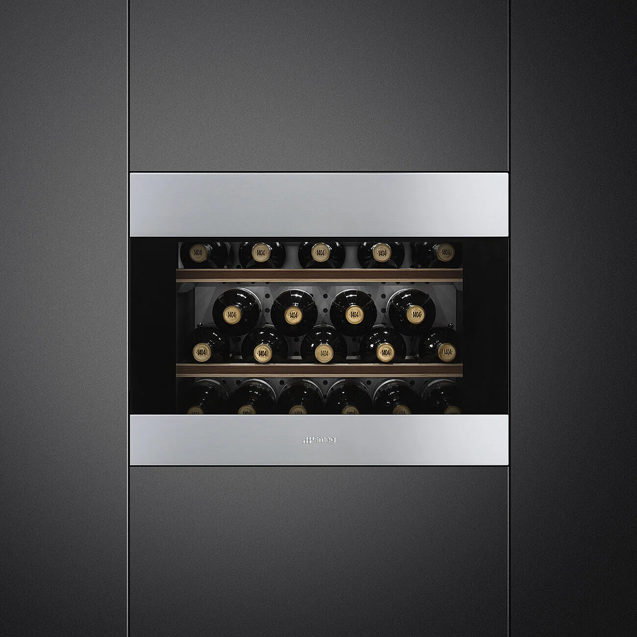 45cm Height Classic Wine Cooler with Reversible Hinge SS