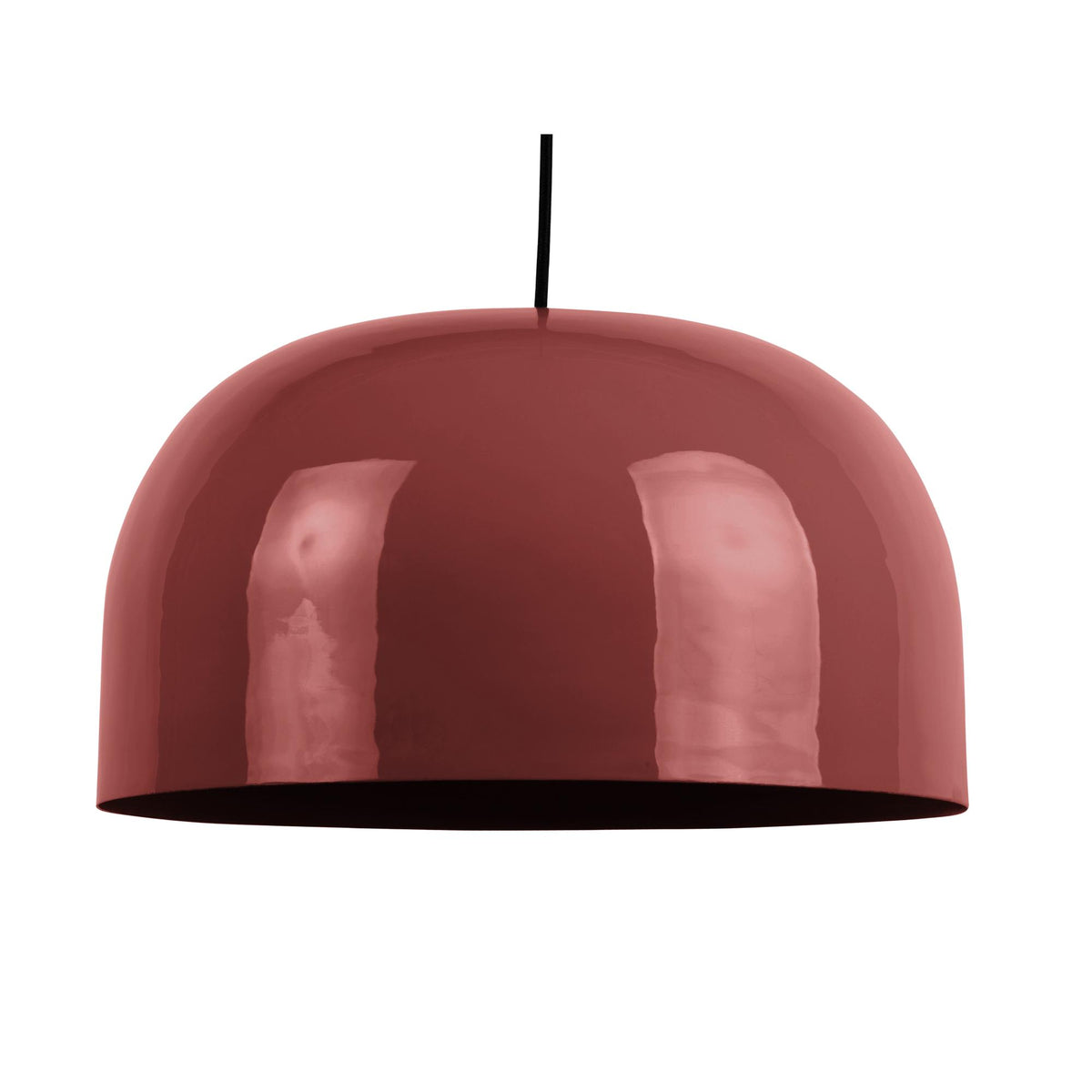 Leitmotiv hanglamp Dome - rood - Ø40cm