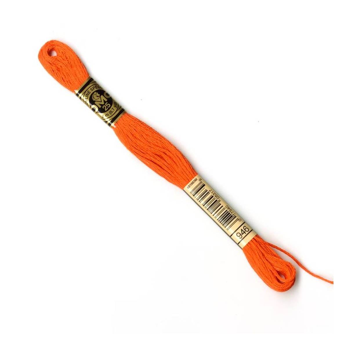 DMC Orange Mouline Special 25 Cotton Thread 8m (946)