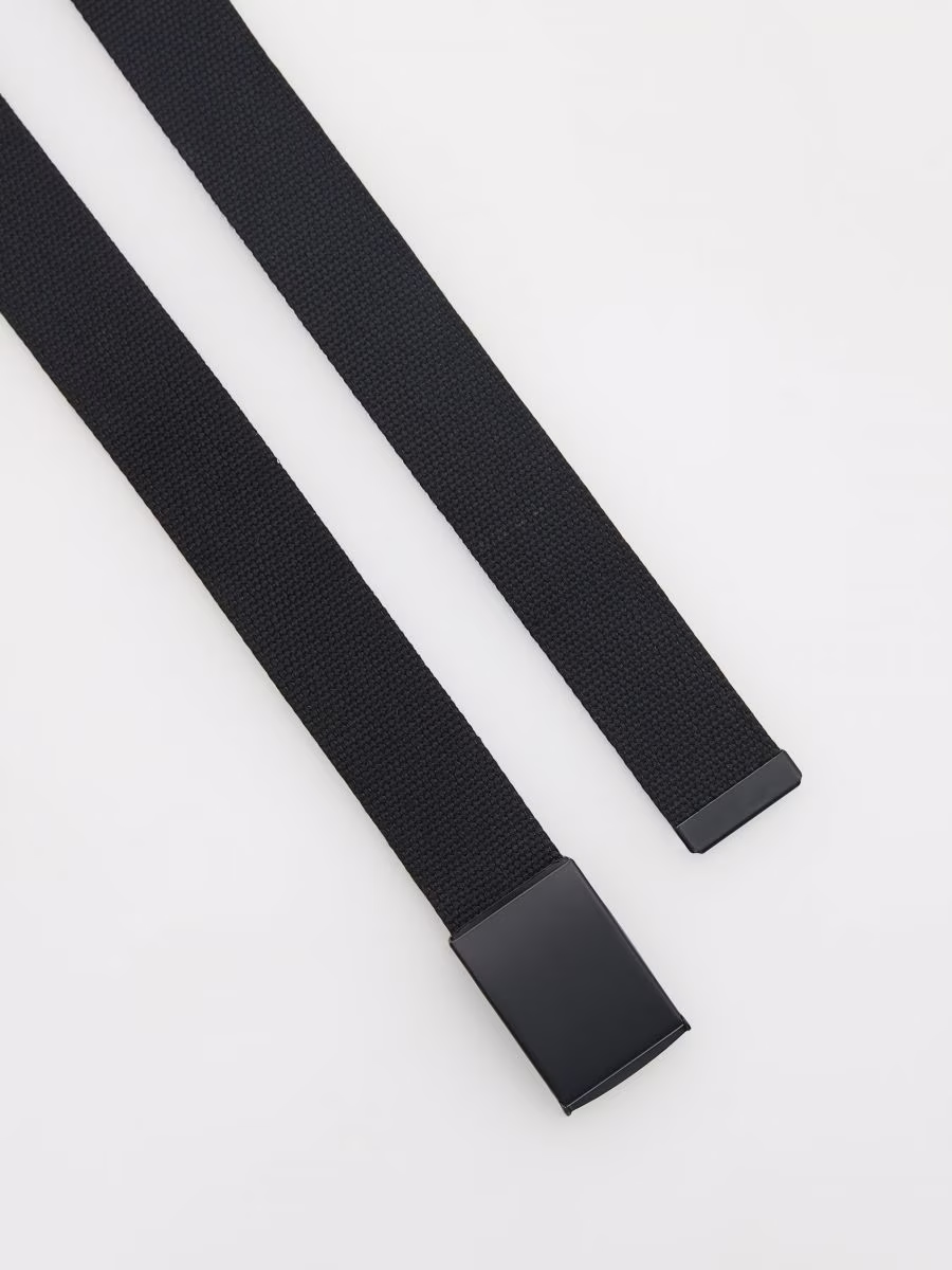 Webbing Belt With Buckle