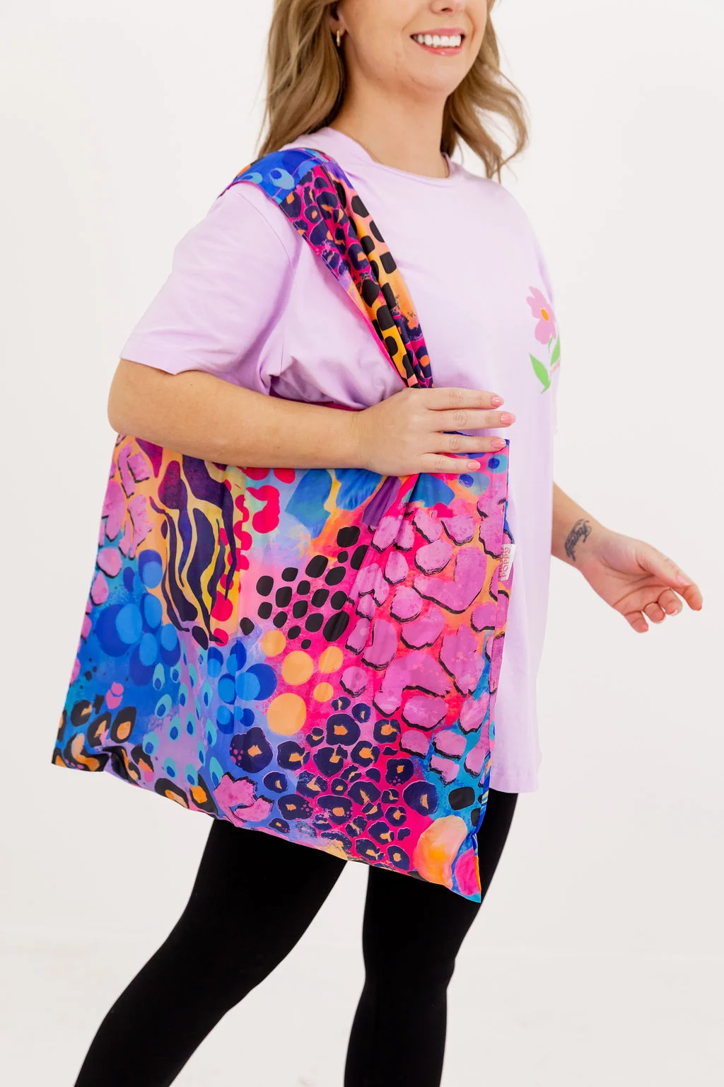 PP Reusable Shopper Bag in Xanadu by Kasey Rainbow