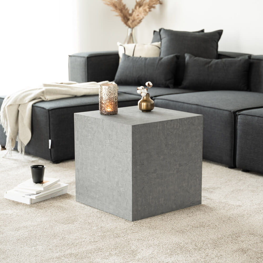 Home Deluxe Salontafel AMIRI Grijs M