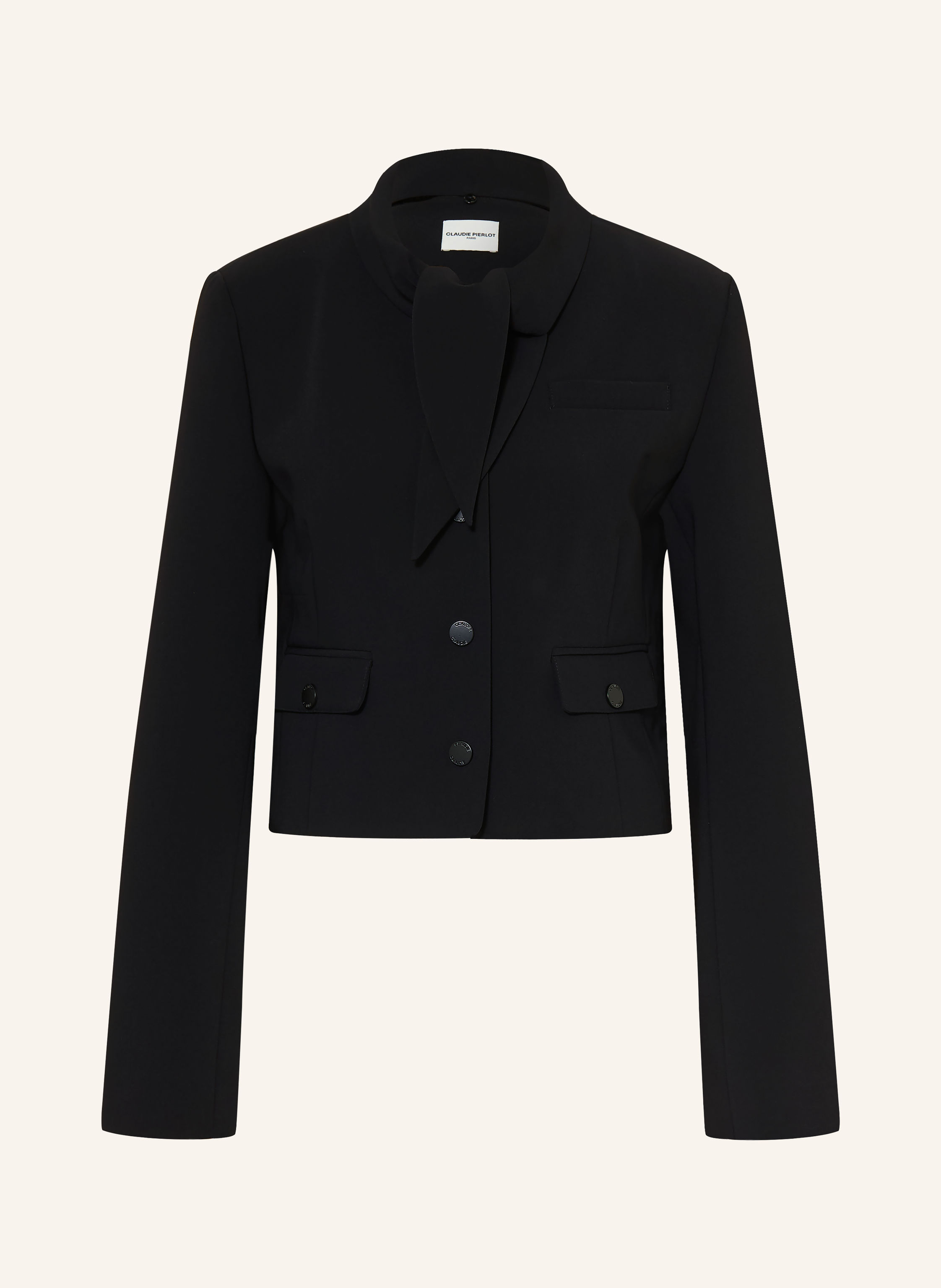 CLAUDIE PIERLOT Blazer mit abnehmbarem Kragen