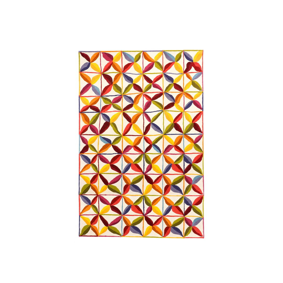 nanimarquina - Kala 155 x 220 cm, mehrfarbig