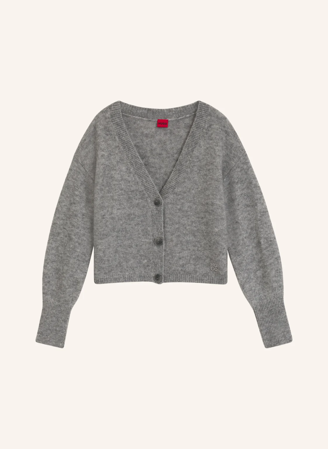 HUGO Strickjacke SIRALA Relaxed Fit