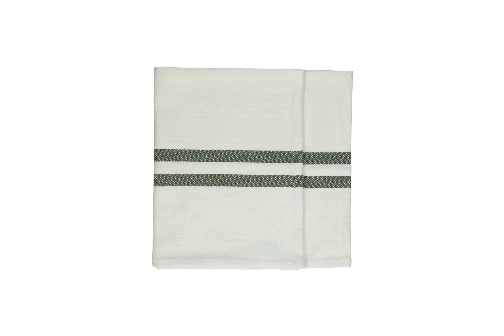 TIZIA - Chemins de table en coton vert