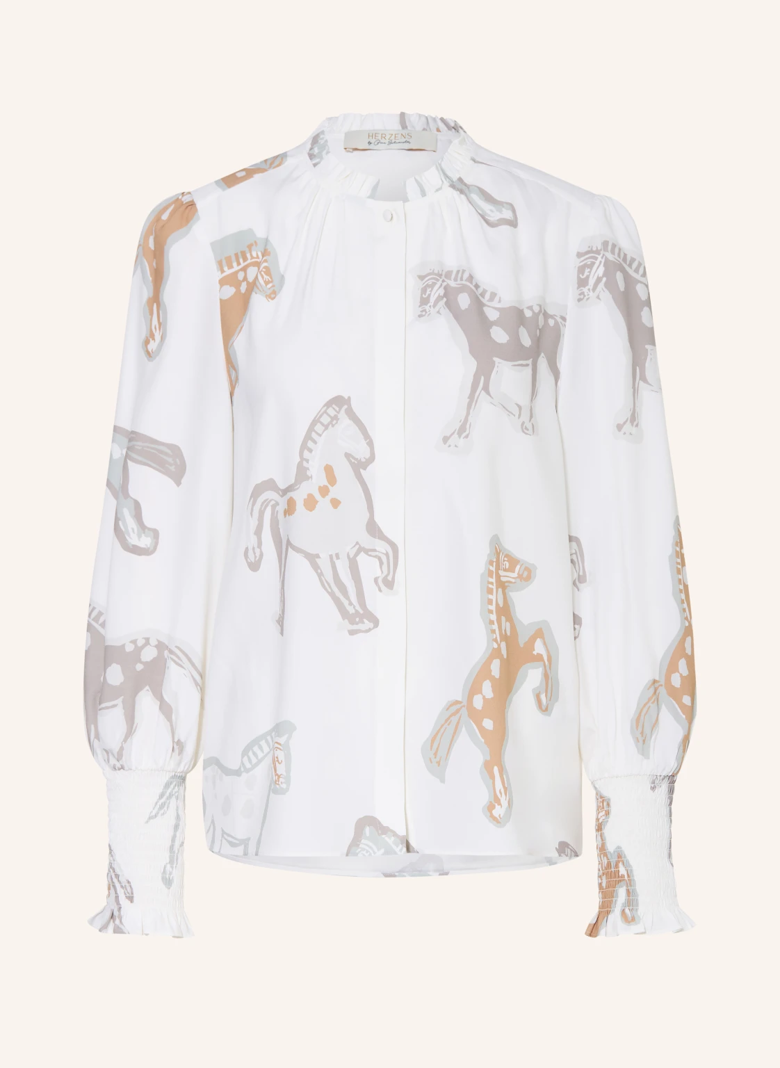 HERZENS Seidenbluse