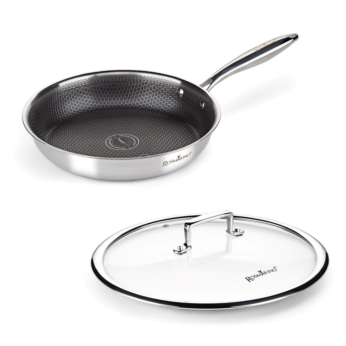 Rosmarino HexaPRO koekenpan met deksel - 28cm