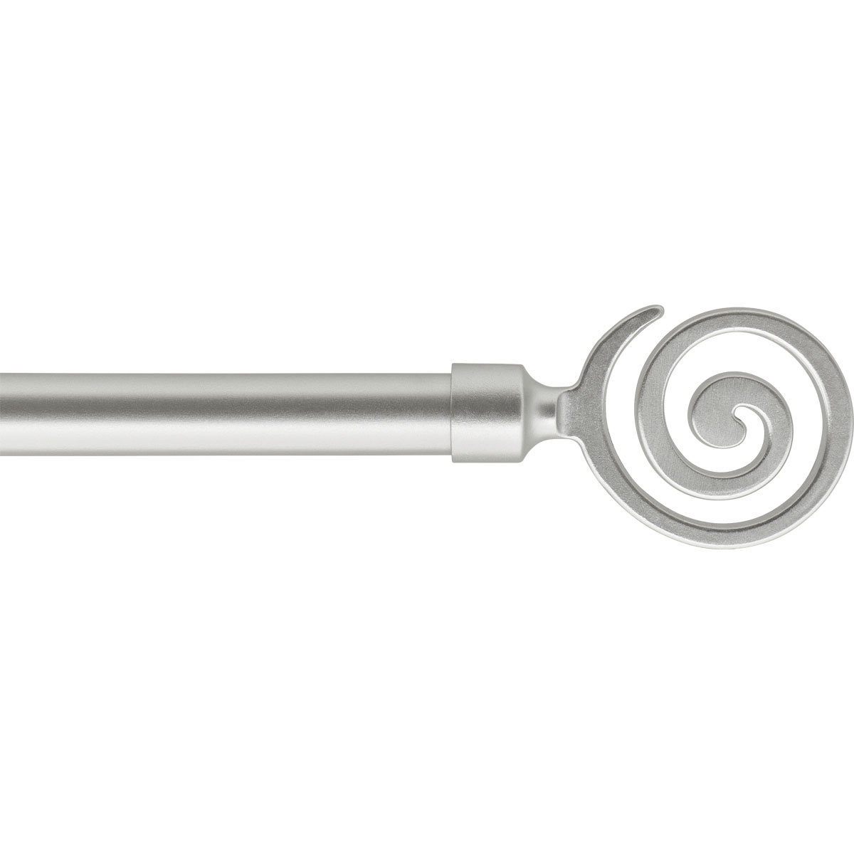 Kit varão extensível ZOLA prateado 120-210cm