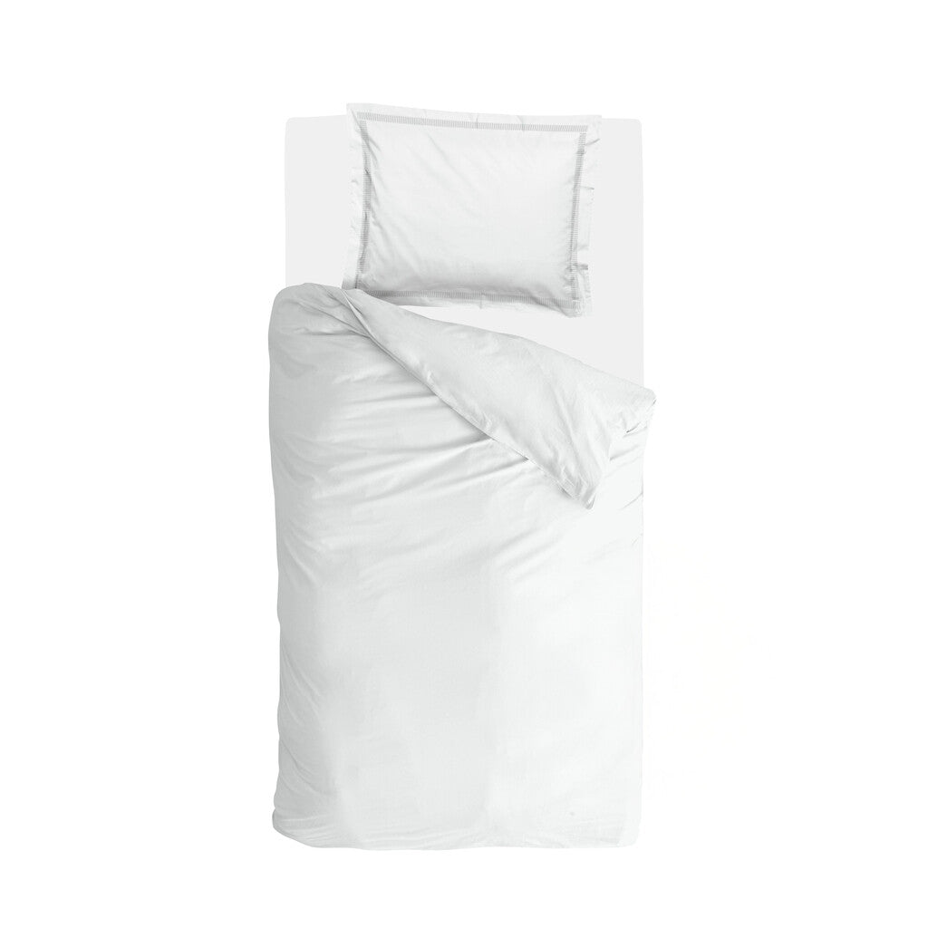 Walra - Dekbedovertrek Classic Elegance - 140x220 cm - Wit