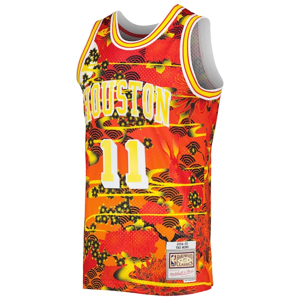 Yao Ming Houston Rockets 2004/05 Hardwood Classics Lunar New Year Swingman Jersey - Red