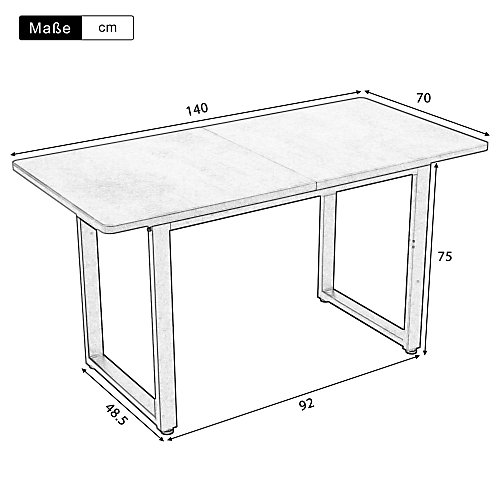 Ensemble table à manger 5 pièces avec 4 chaises en velours gris vert noir et table rectangulaire moderne