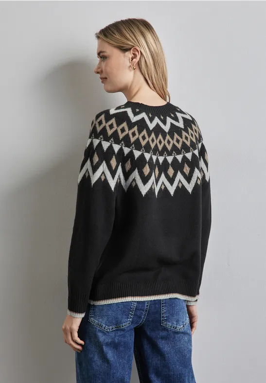 Pullover im Norweger-Stil
