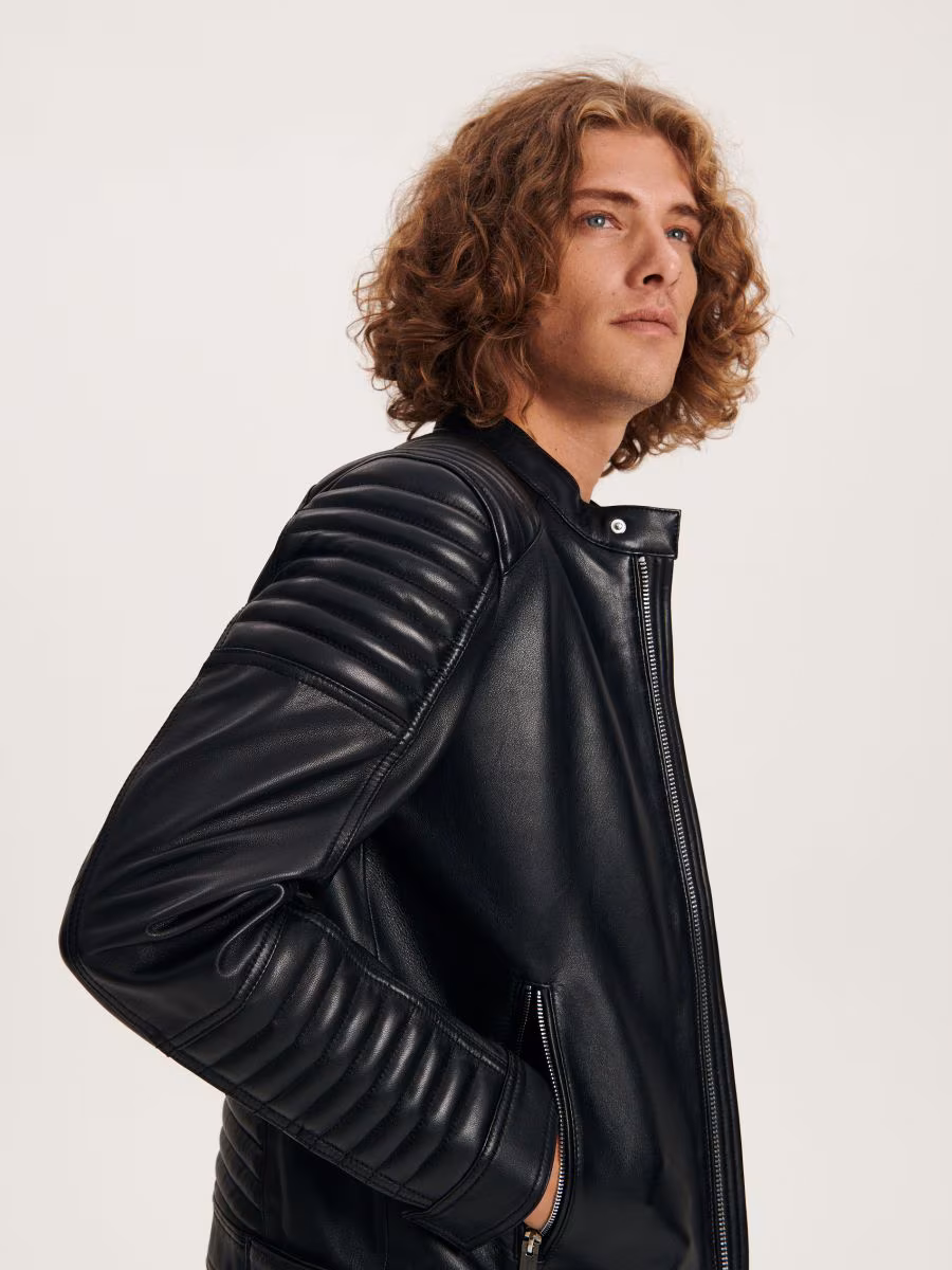 Leather Biker Jacket