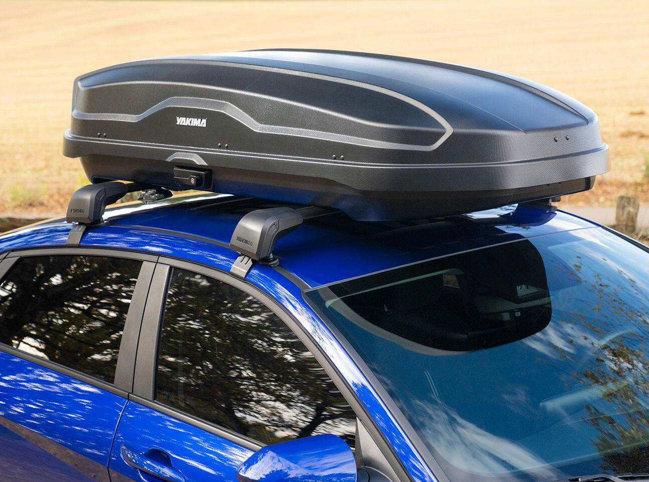 Yakima Skybox NX 16 Rectangle-Shaped Roof Top Cargo Box w/ SKS Lock, Black
