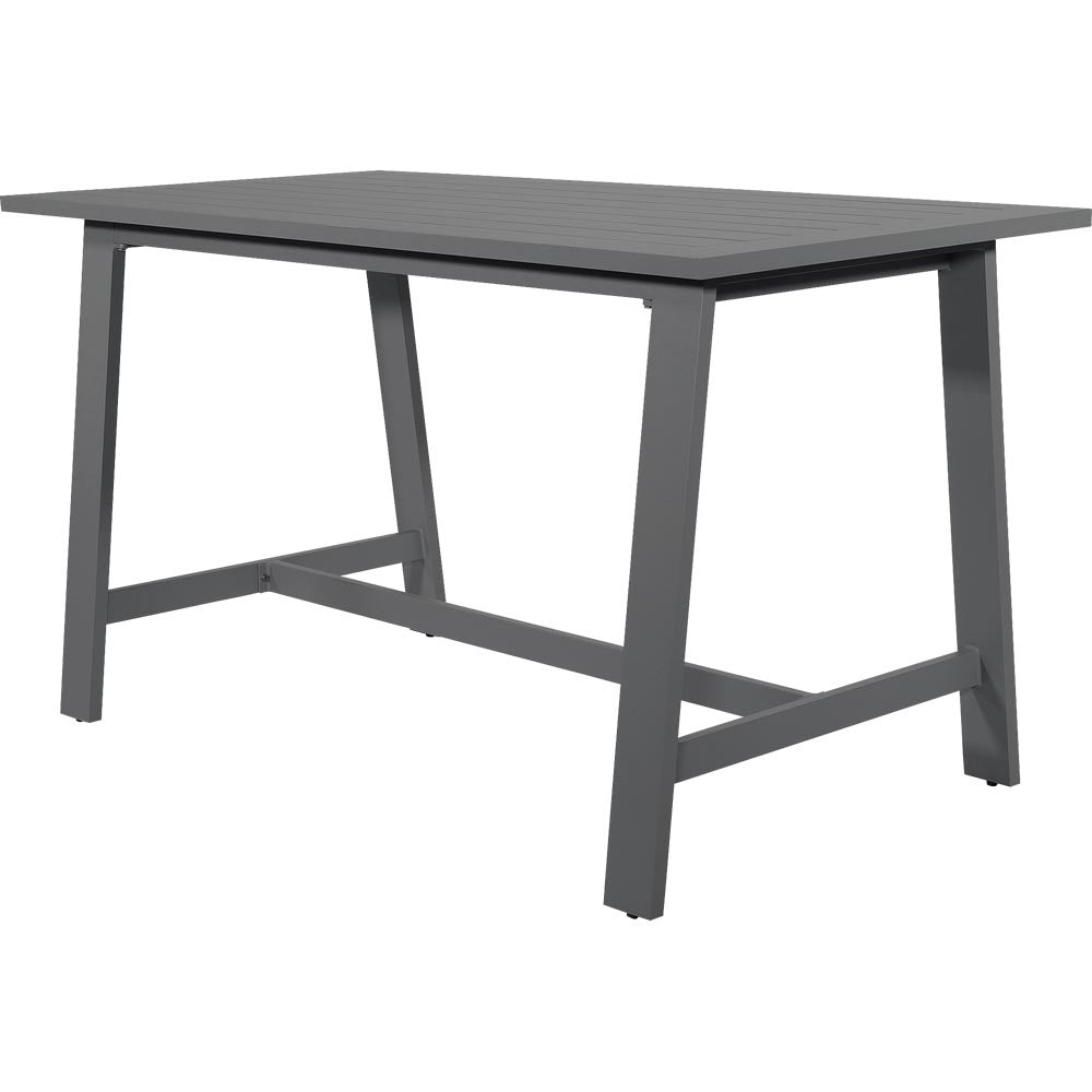 Lesli Living tuintafel Malibu - grijs - 180x94x101cm