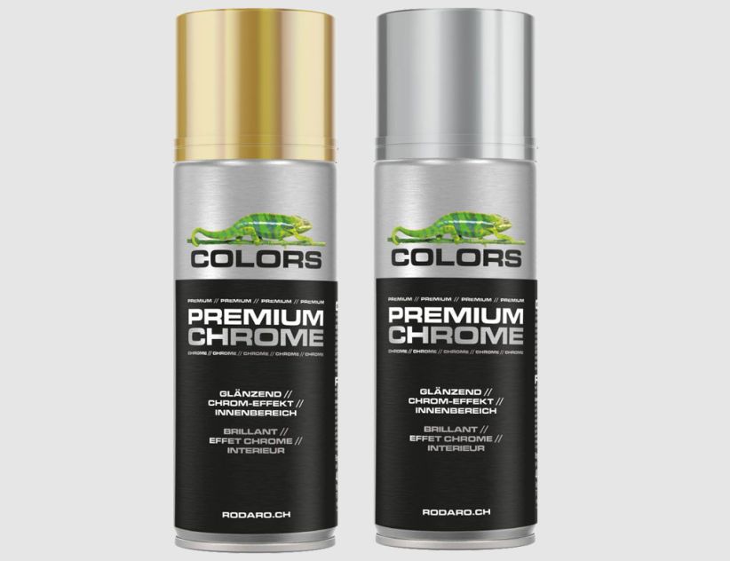 Spraylack Chromeeffekt glänzend