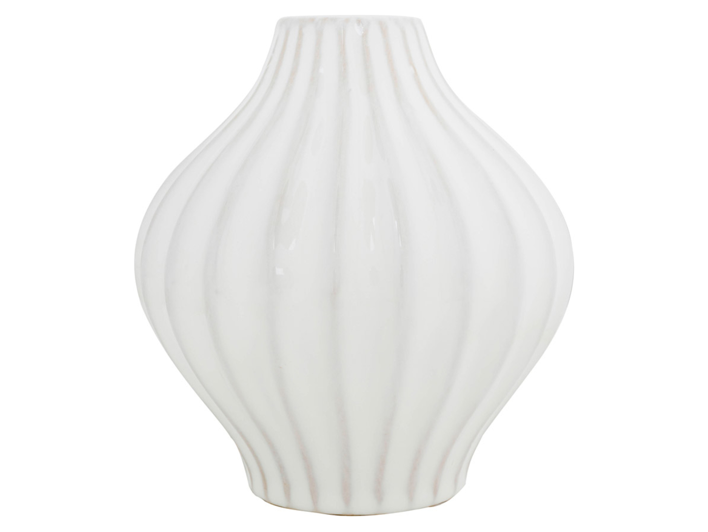 Wazon ceramiczny 15 cm biały