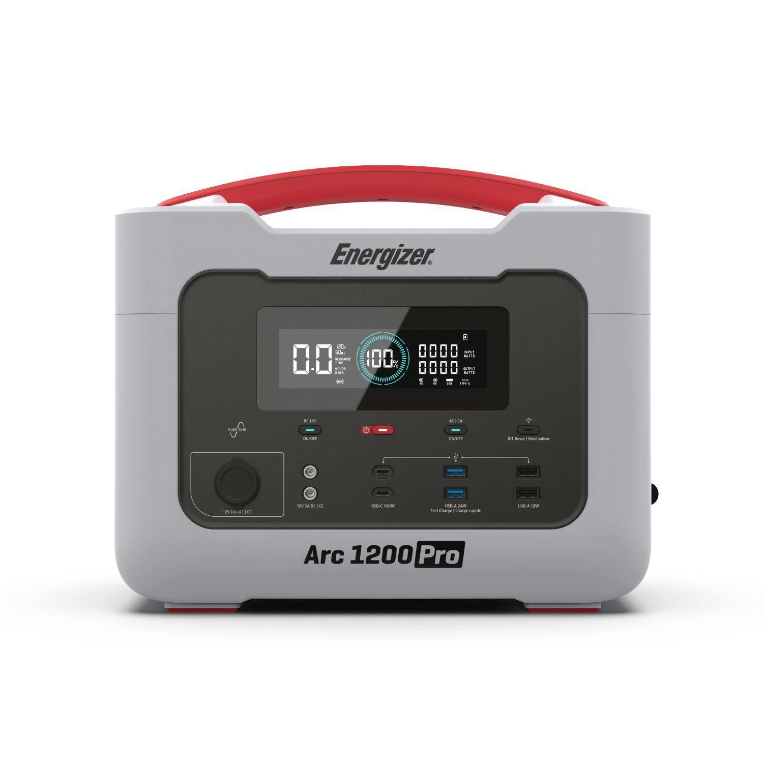 Energizer Arc 1200 Pro Quick Charge Portable RV Power Station