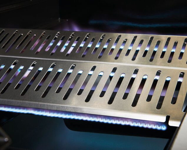 BeefEater 1200 Series - 5 Burner Stainless Steel BBQ With Side Burner