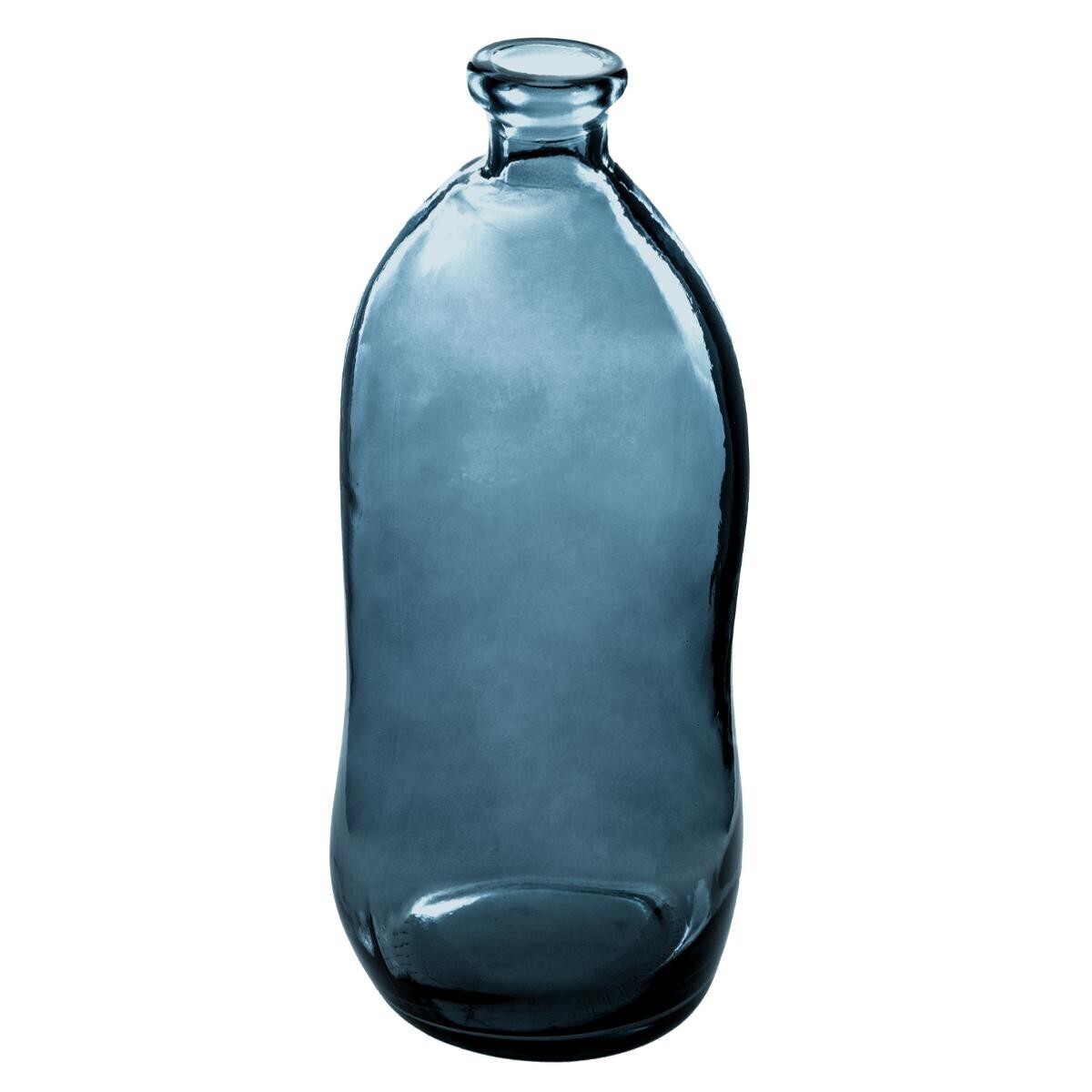 Vase "Dame Jeanne" Storm blue, H.73 cm