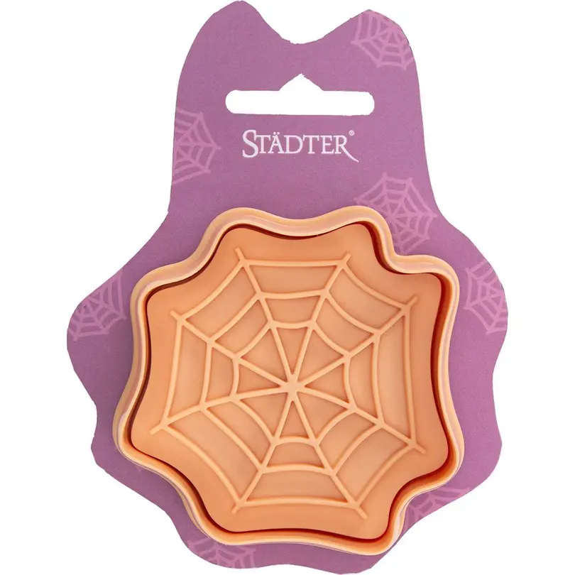 Ausstecher 10er-Set Spinnennetz