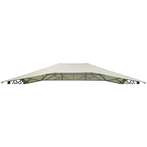 Ersatzdach, BxT: 395 x 400cm, beige, Polyester