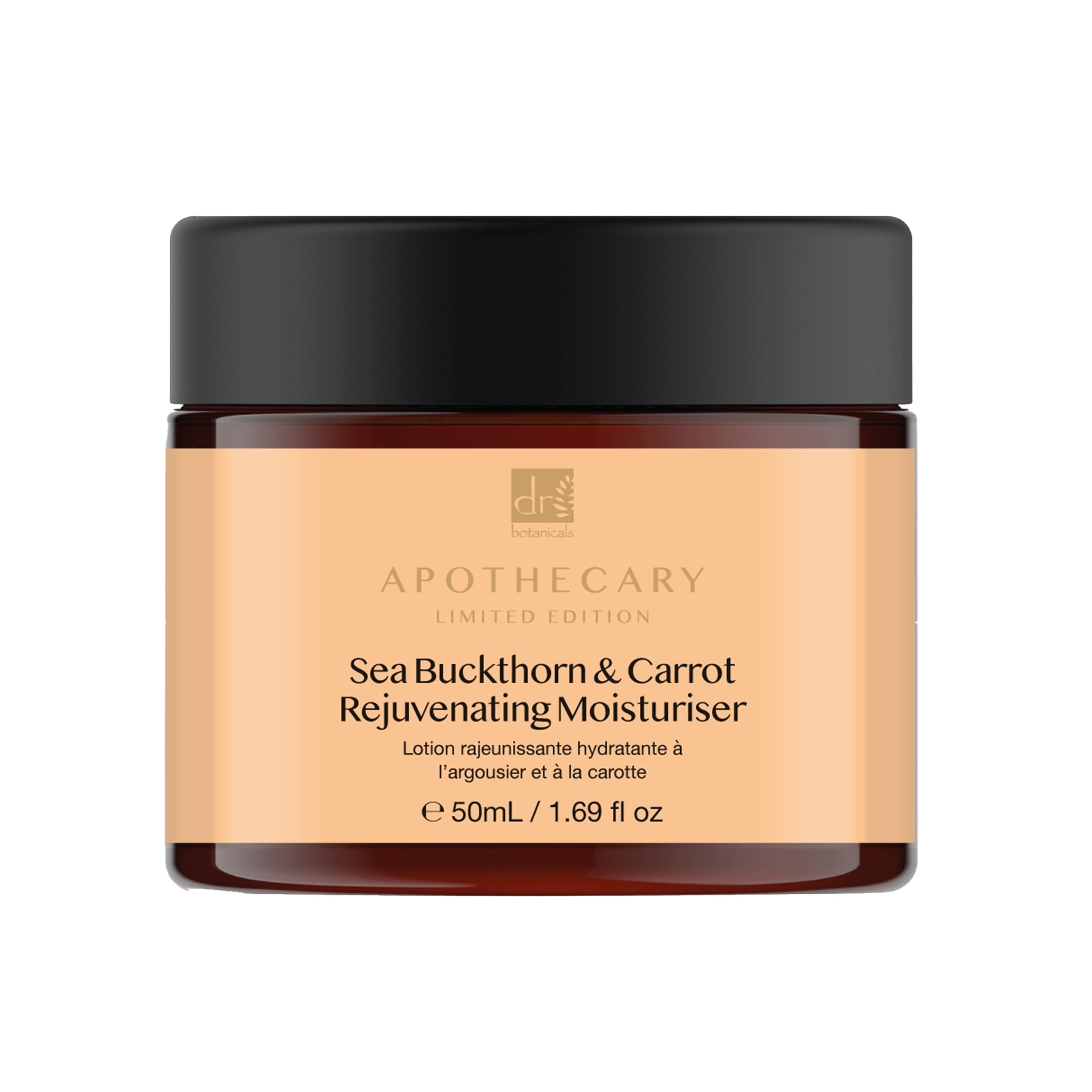 Dr. Botanicals Seabuckthorn & Carrot Anti-Ageing Rejuvenating Moisturiser 50ml