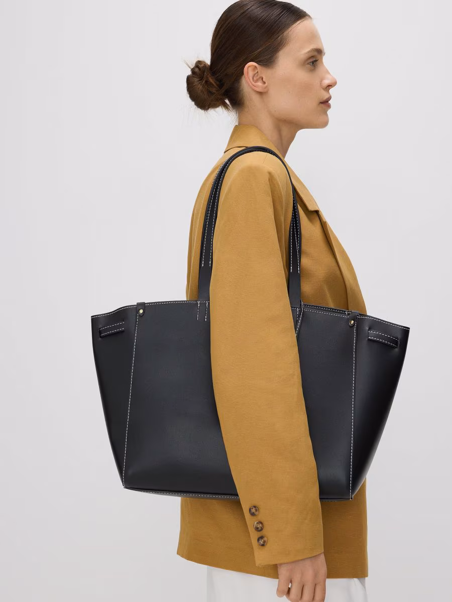 Bag With Contrasting Stitching