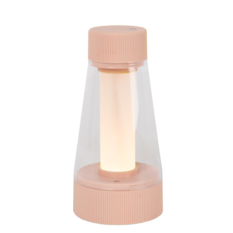Lampe de table LED Lorali rechargeable rose 1,2 W LUCIDE