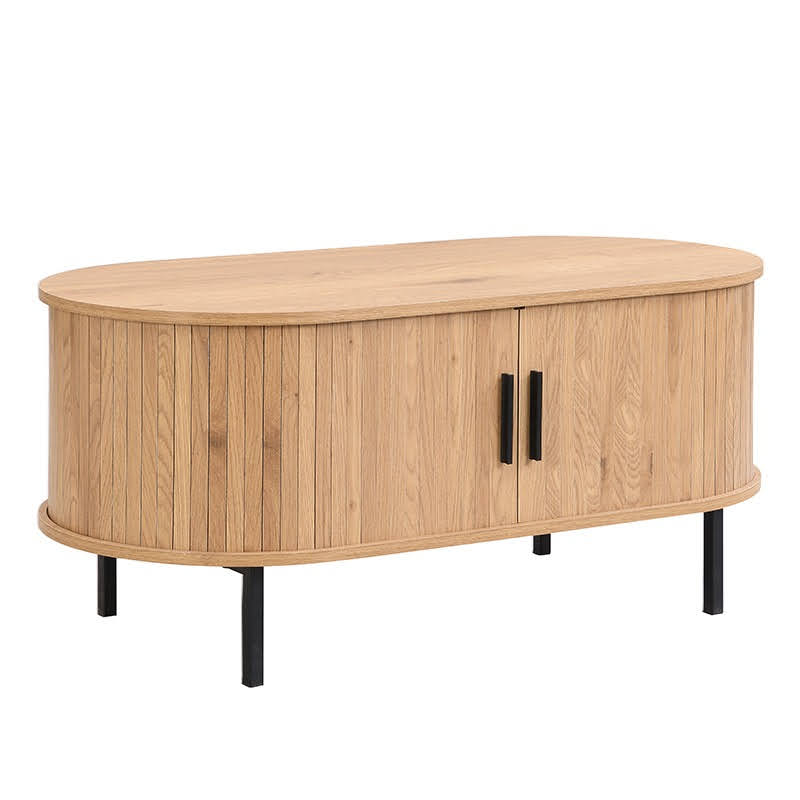 FurniLux Salontafel Malmö - Scandinavische Elegant en Functioneel Design - uit de Sweden-serie - 100x50x45cm