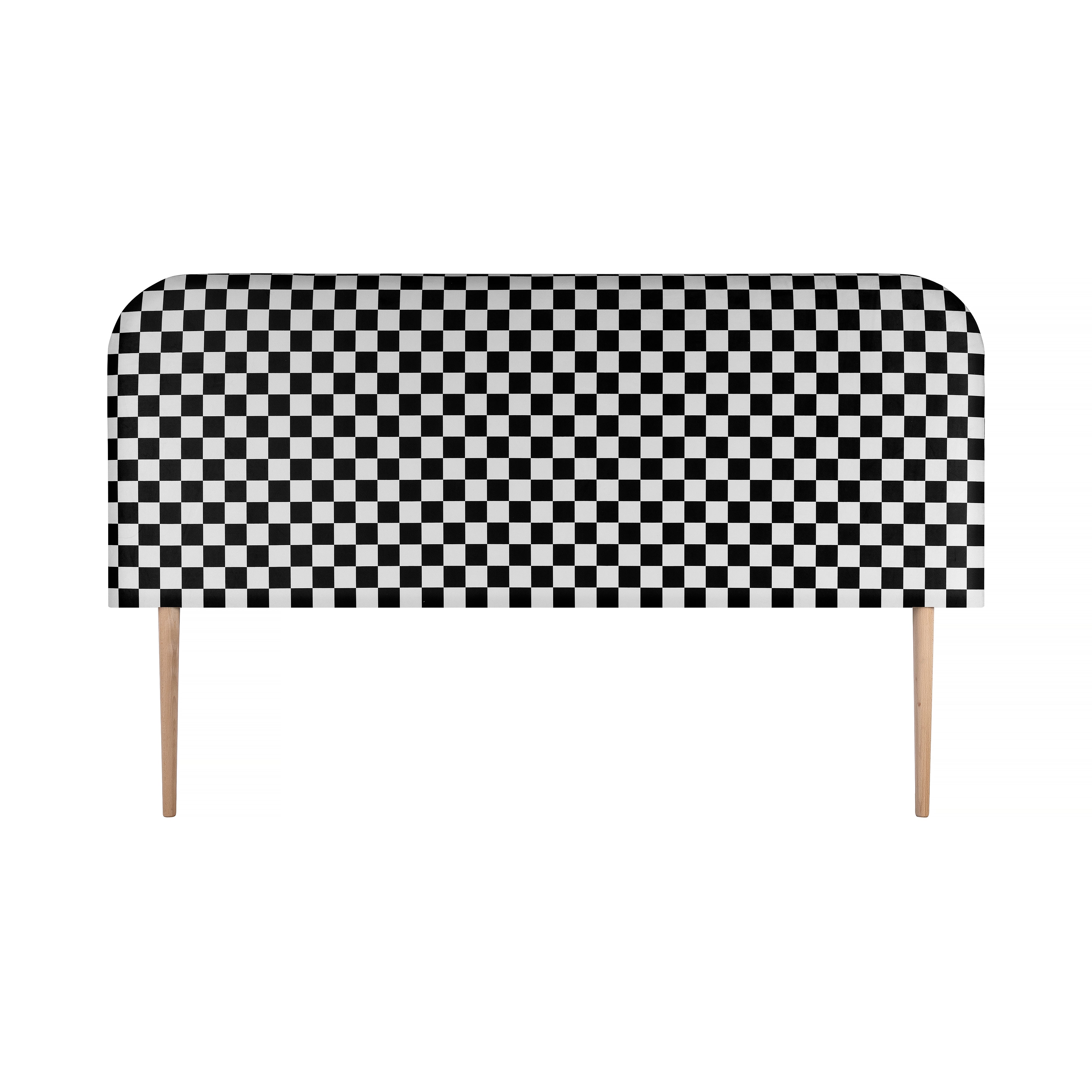 Really Nice Things hoofdbord Eddie - velvet - checkerboard