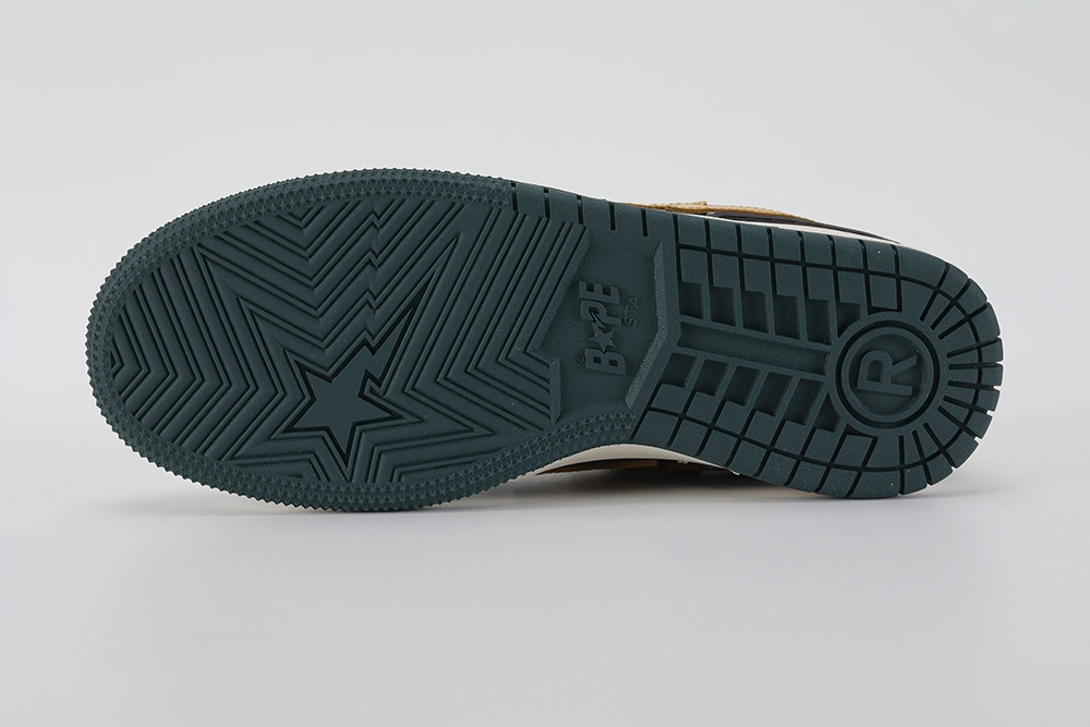 A BATHING APE Sk8 Sta Low ‘Green Camo’ Replica