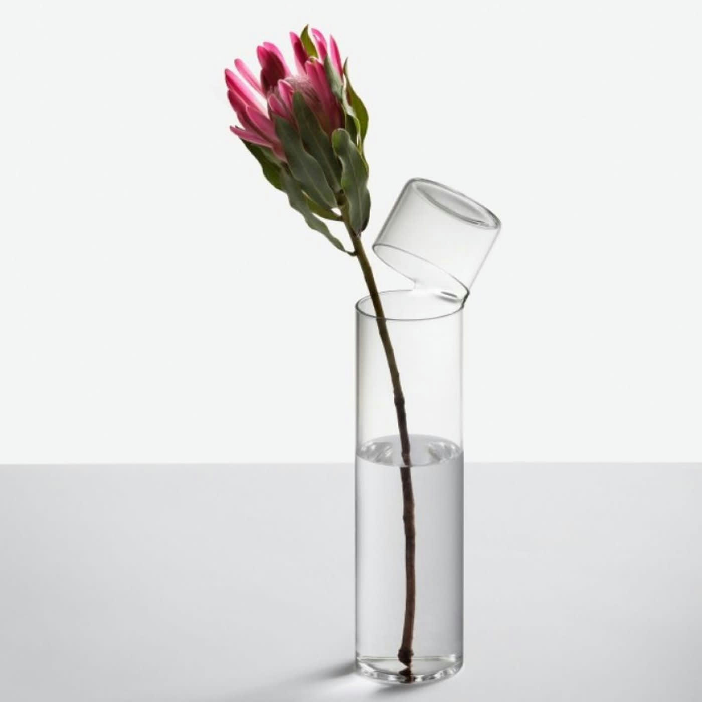 ATTESA - Vase en verre Attesa H37cm