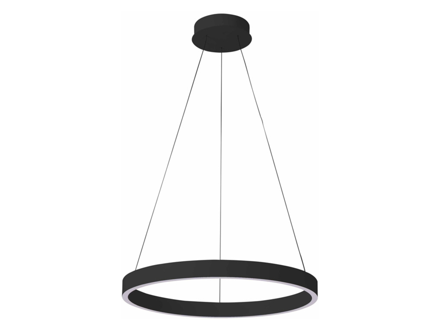 Lampa wisząca Brasco Up Down LED ze zmienną barwą światła czarna