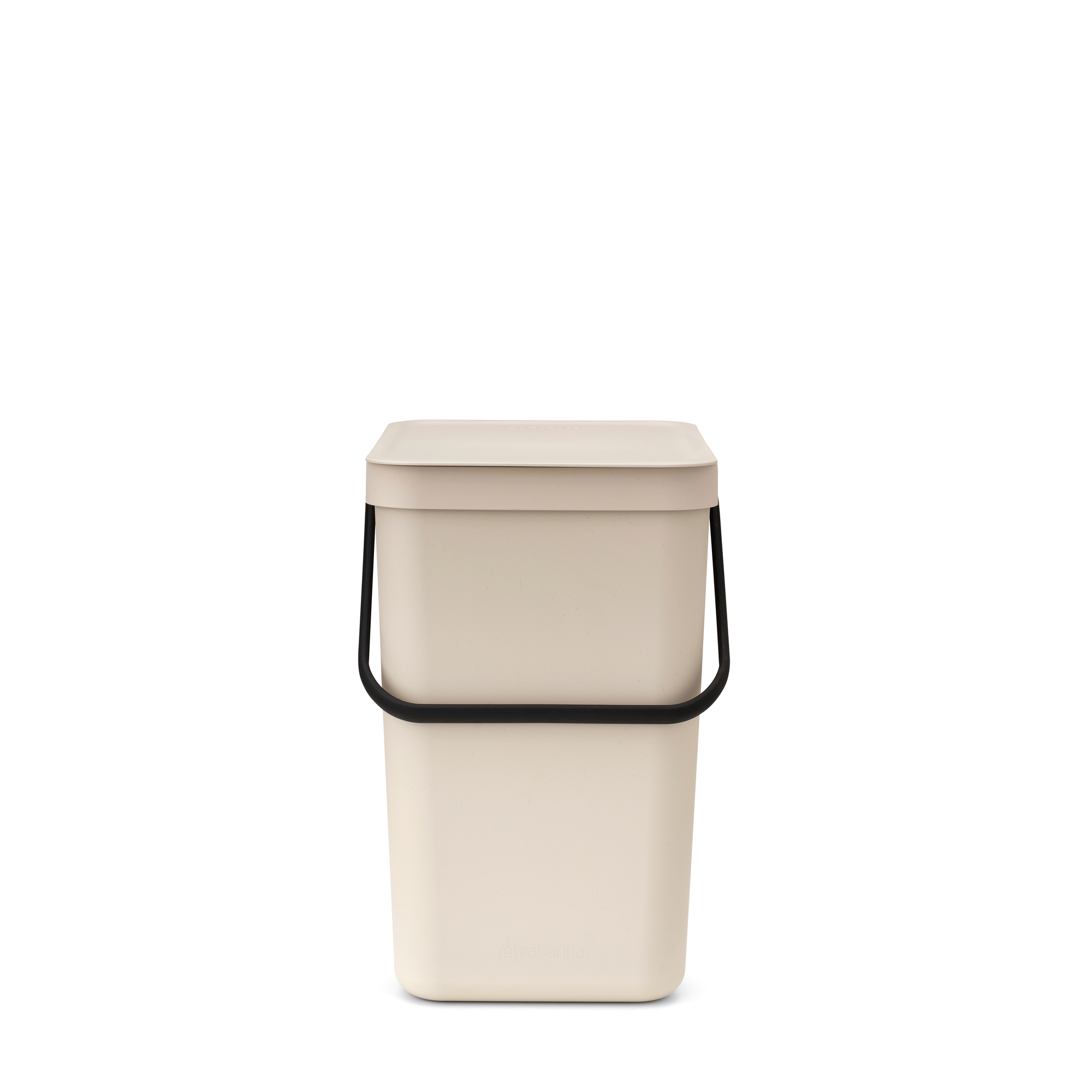 Brabantia Sort & Go afvalemmer, 25 liter - Soft Beige