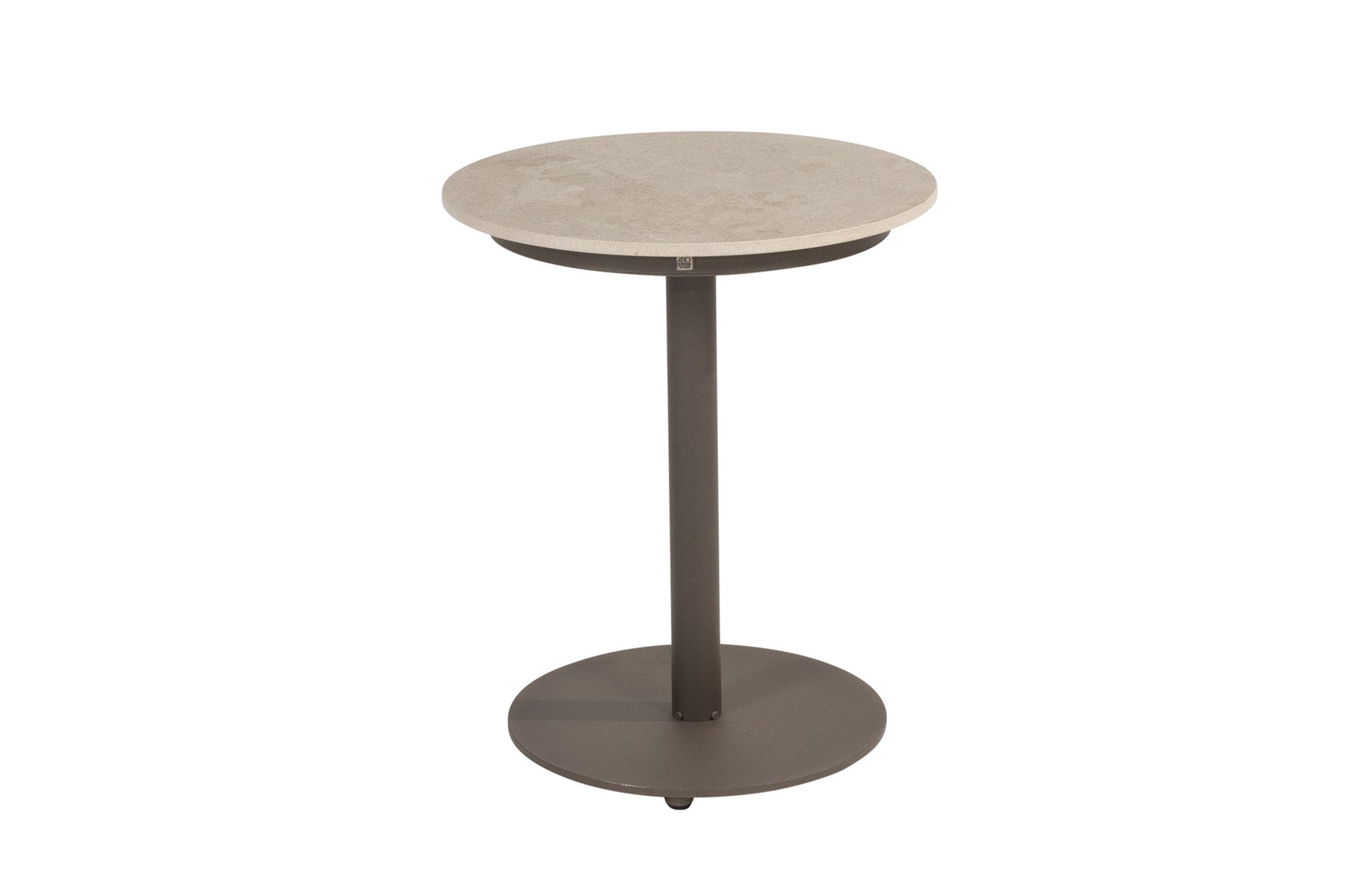 4 Seasons Outdoor Boaz koffietafel - terre keramiek - Ø45 cm.