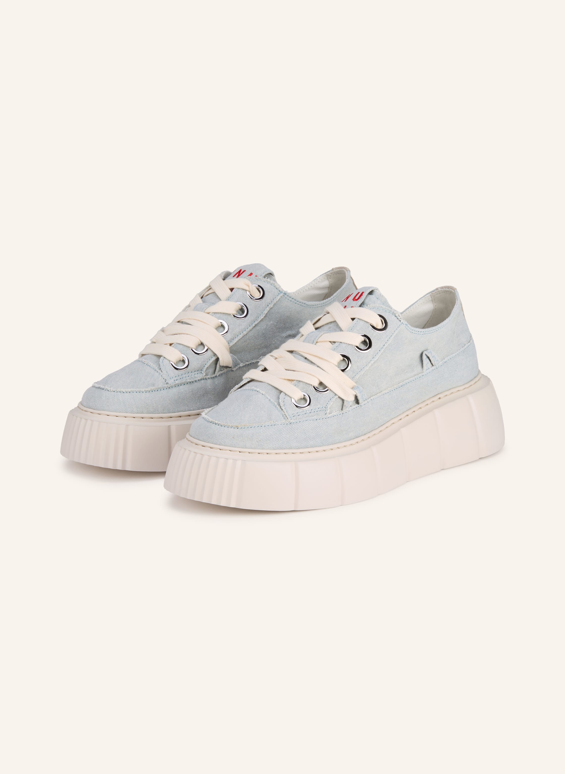 INUIKII Sneaker MATILDA FRAYED DENIM