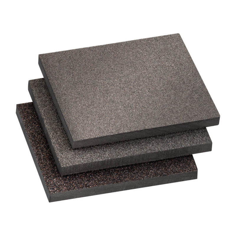 Lot de 3 patins abrasifs COLOR EXPERT