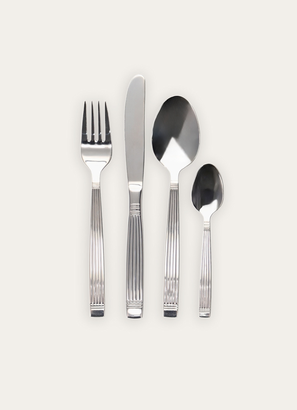 COFFRET DE 6 CUILLÈRES à SOUPE EN ACIER FORGÉ INOX