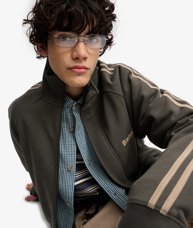 Bench High Neck Stripe Track Top