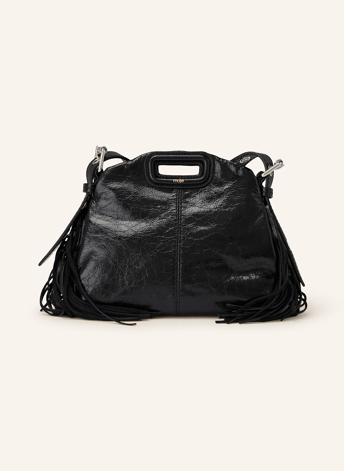maje Schultertasche