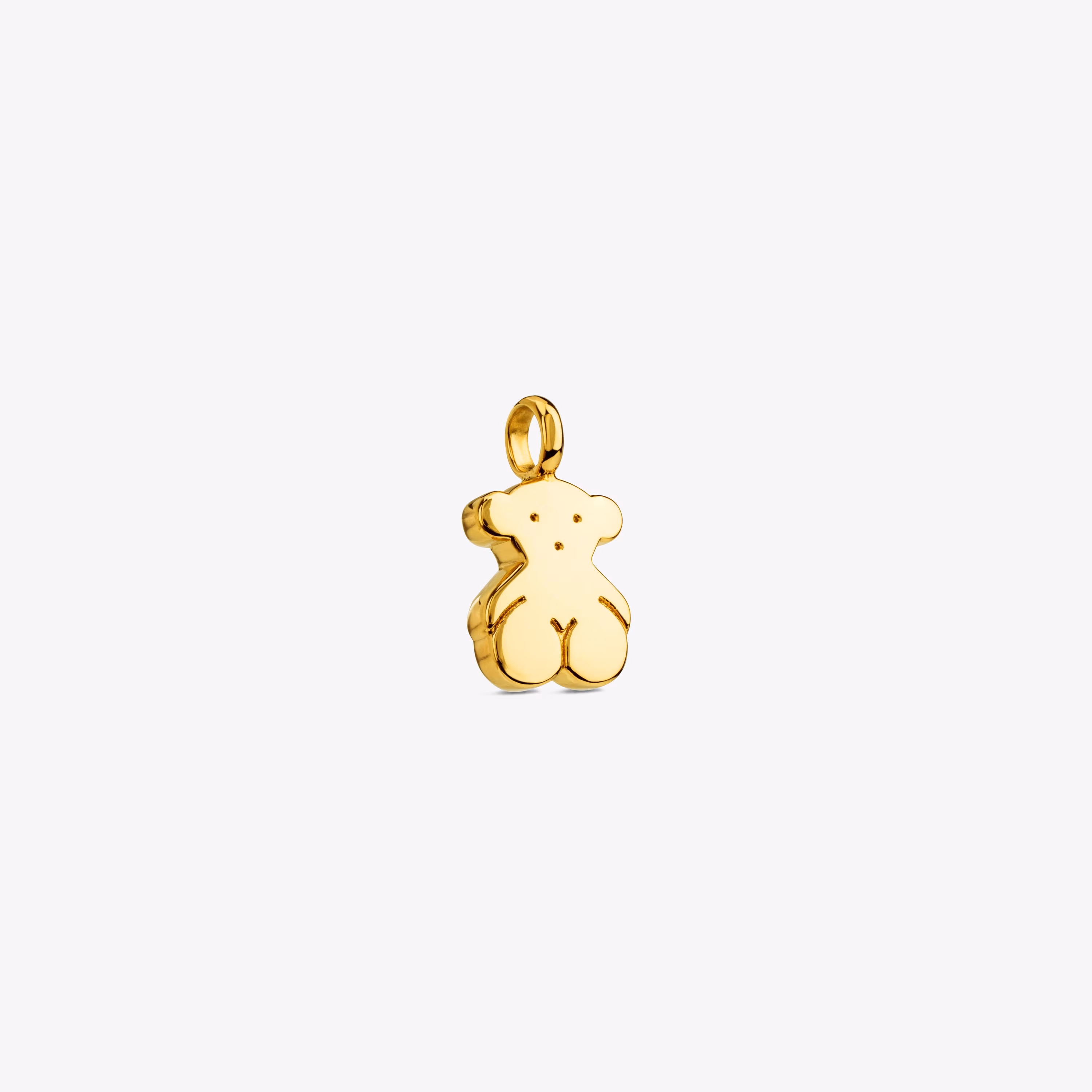 Colgante oso en oro con anilla Sweet Dolls