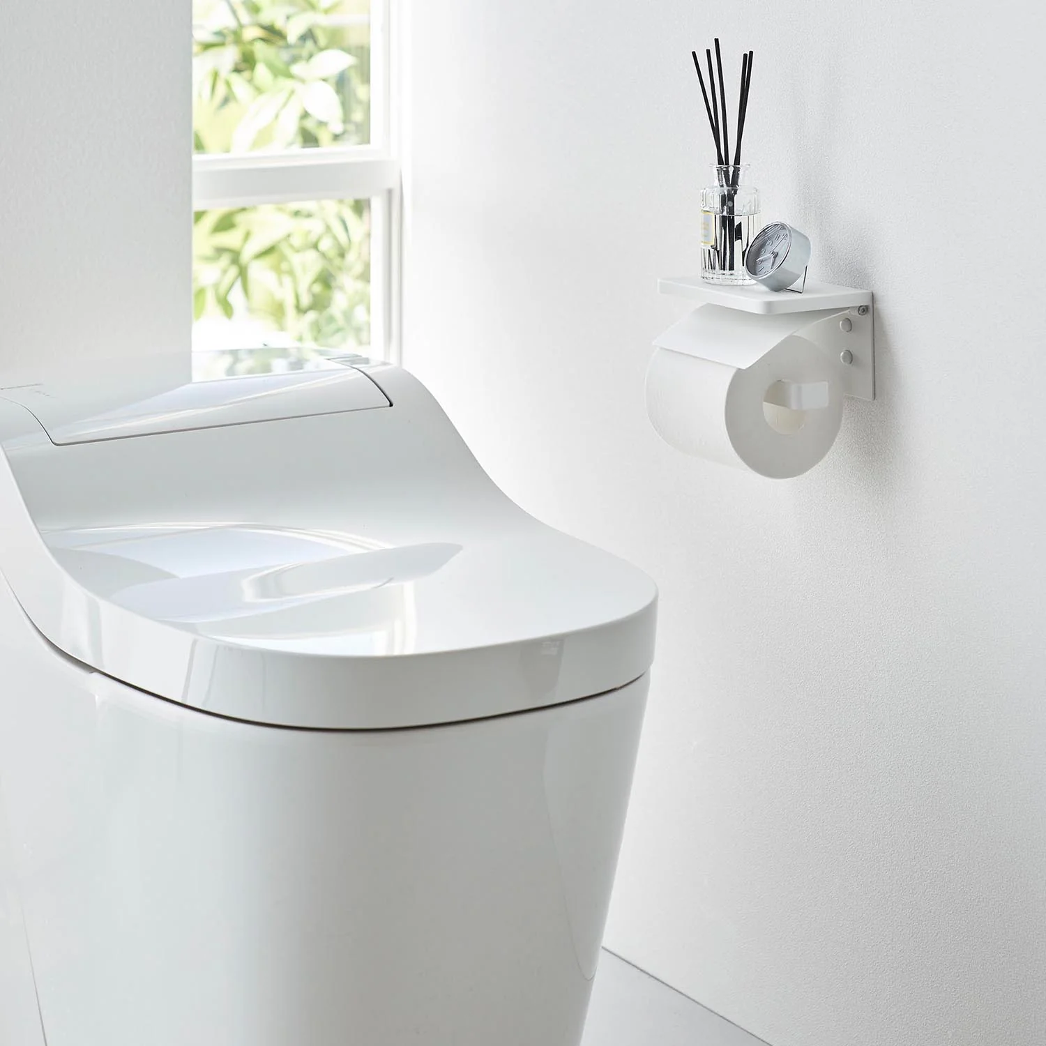 ウォールトイレットペーパーホルダー タワー 石こうボード壁対応