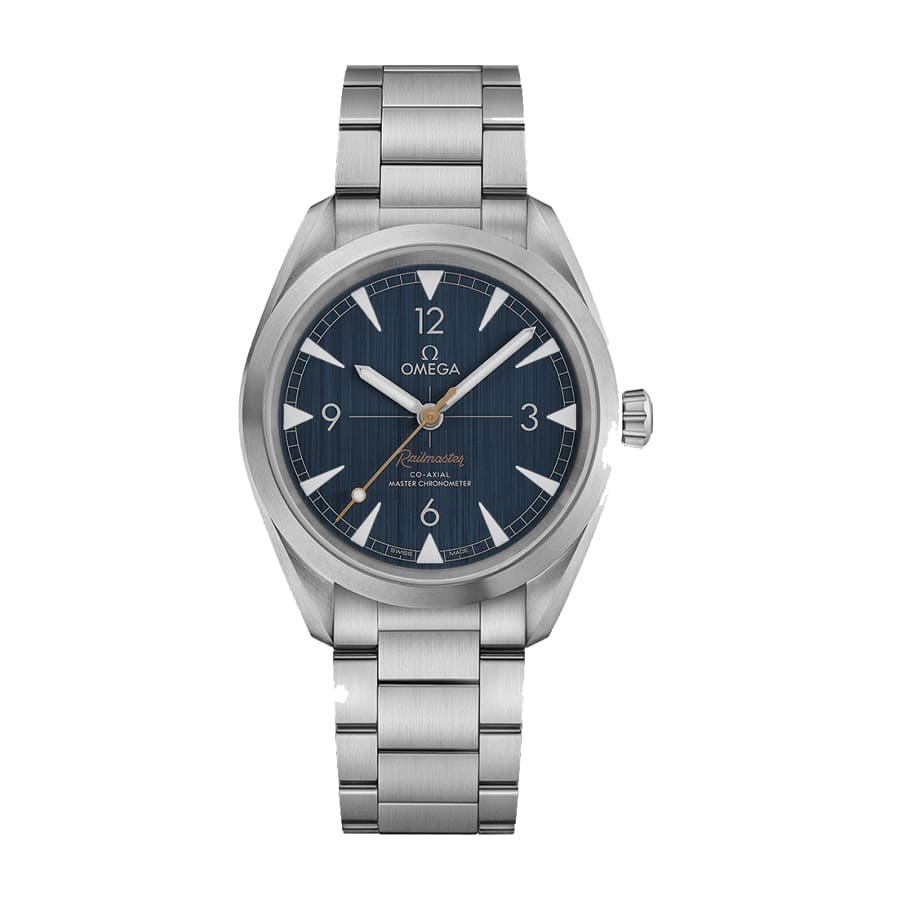 Omega Railmaster Co-Axial Master Steel 220.10.40.20.03.001 Collector’s Clone 1:1
