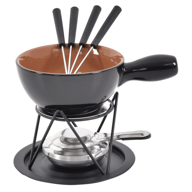 KIT PARA FONDUE 9 PEÇAS WAZZY