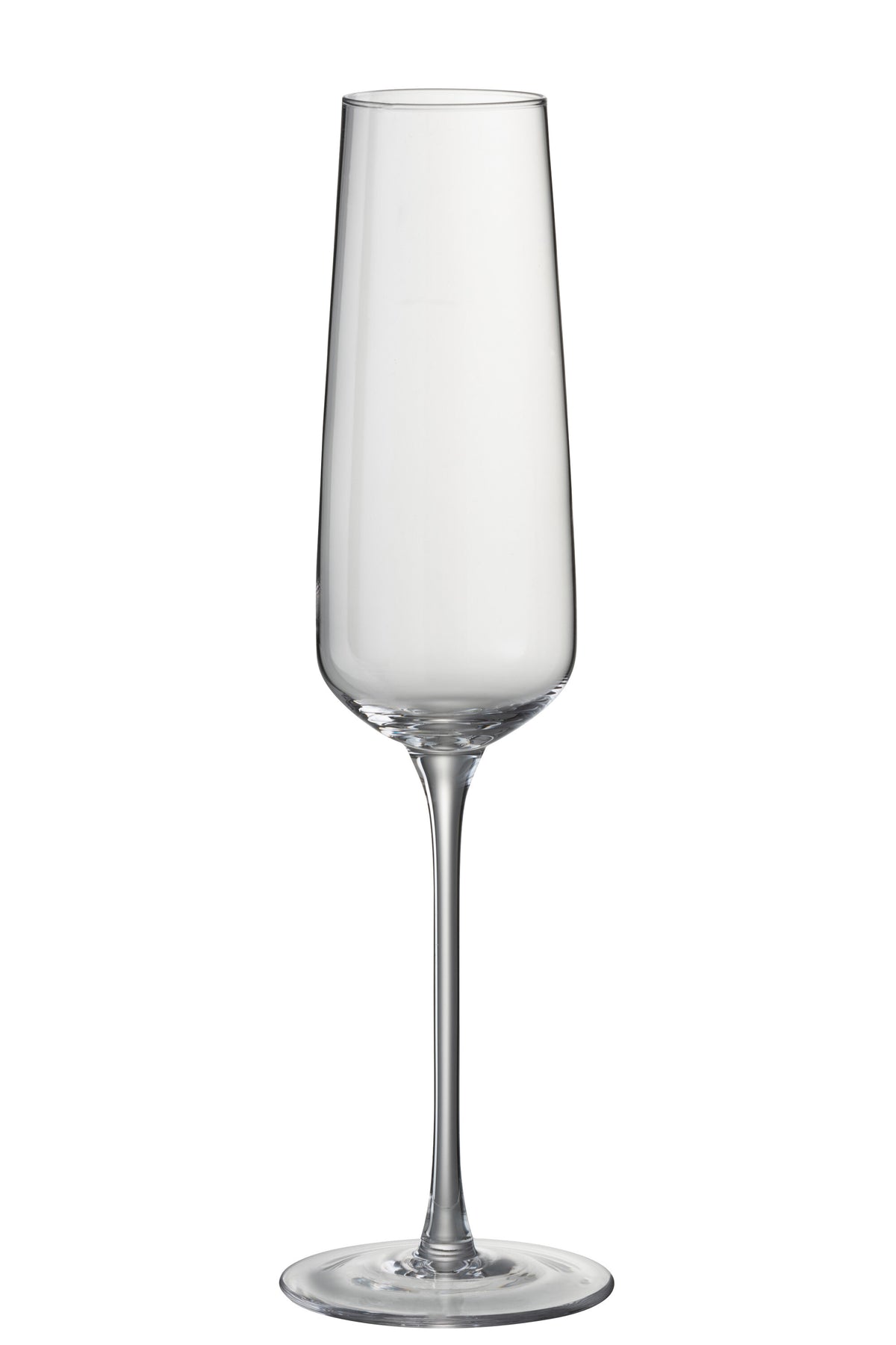 J-Line glas champagne Leo - glas - transparant - 6 stuks